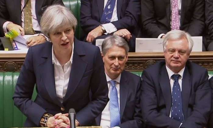 A primeira-ministra do Reino Unido, Theresa May