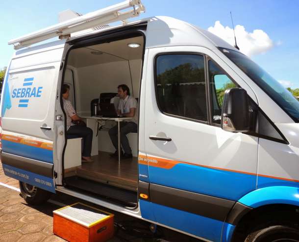 Unidade Móvel do Sebrae