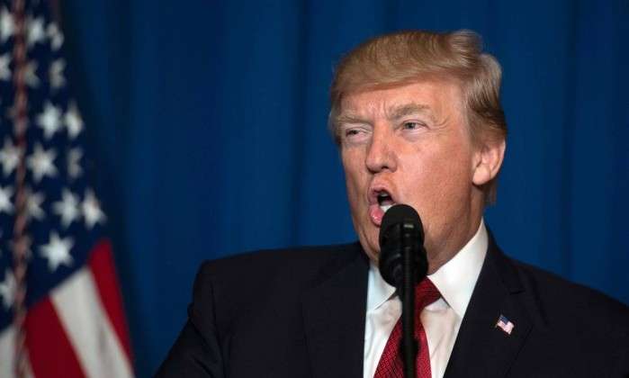 O presidente norte-americano, Donald Trump