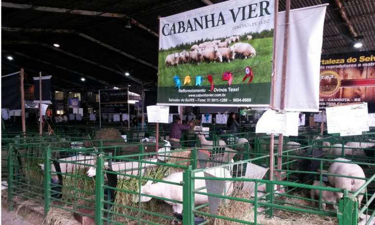 Estande da Cabanha Vier