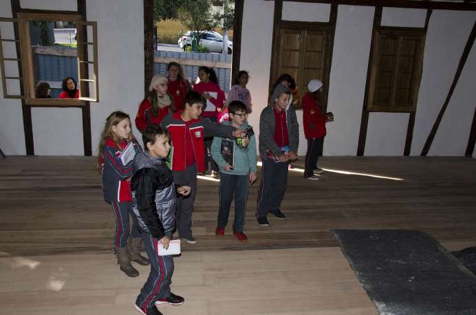 Visita à obra de restauração