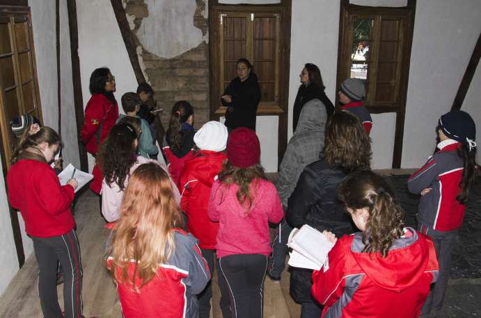 Visita à obra de restauração