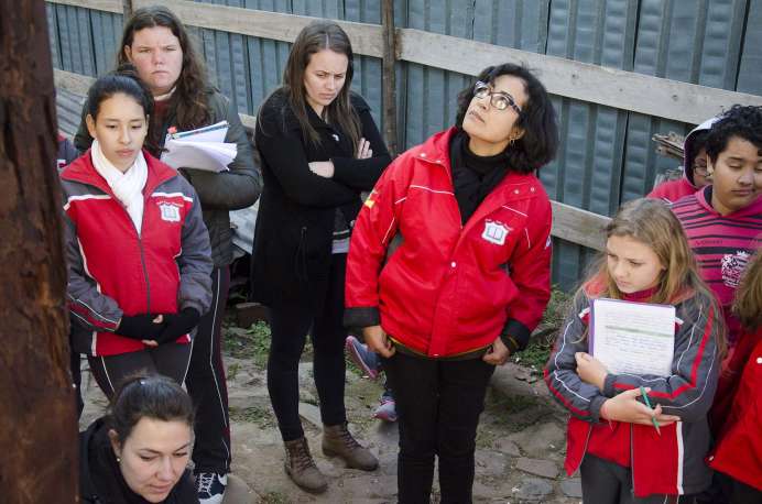 Visita à obra de restauração