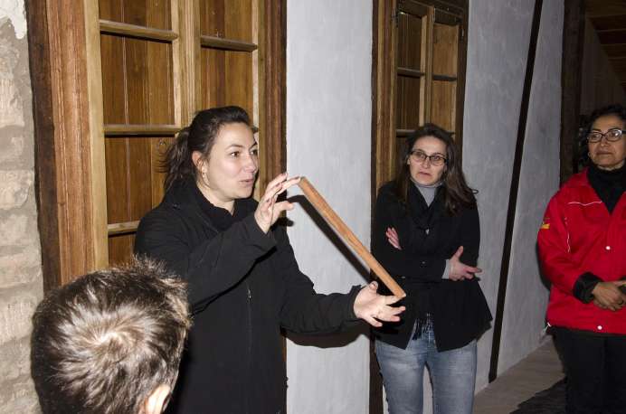 Visita à obra de restauração