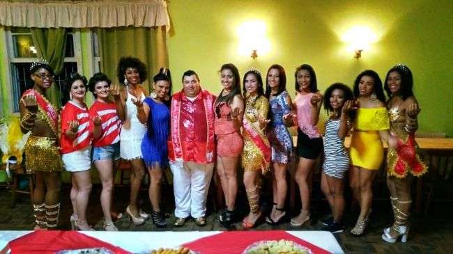 Candidatas a corte do Carnaval de Venâncio