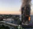 Incêndio de grandes proporções tomou por completo um prédio residencial na zona oeste de Londres, na Inglaterra