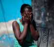 A haitiana Marieline Jean, em Port-au-Prince. Ela foi deportada dos Estados Unidos em 30 de janeiro de 2017