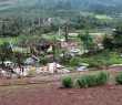 Residências destruídas após passagem de fenômeno climático em Maratá, na Serra Gaúcha