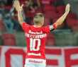D'Alessandro durante a vitória do Internacional sobre o Caxias pelo Gauchão