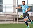 Edílson durante treino do Grêmio