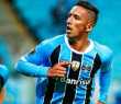 Barrios comemora gol do Grêmio