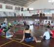 Alunos da EMEF Ireno Bohn durante a escolhinha