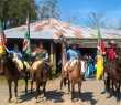 Cavalarianos da cidade buscaram a Chama Crioula em Triunfo