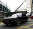 Carro oficial da embaixada da Coreia do Norte deixa a ala forense do hospital de Kuala Lumpur