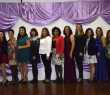 Formandas e autoridades