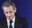 Ex-presidente francês Nicolas Sarkozy, após o anúncio de sua derrota no primeiro turno das primárias do Partido Os Republicanos, em novembro de 2016