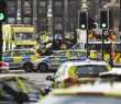 Polícia isola a área após incidente com tiros nos arredores do Parlamento em Londres